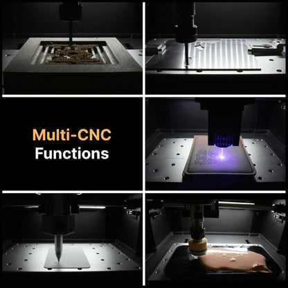 Genmitsu Cubiko CNC-Fräsmaschine, Werkzeugkalibrierung per Tastendruck, intelligente Höhenkartenmessung zum Fräsen von Leiterplatten, geeignet für Weichmetall, Holz, WLAN- und APP-Unterstützung