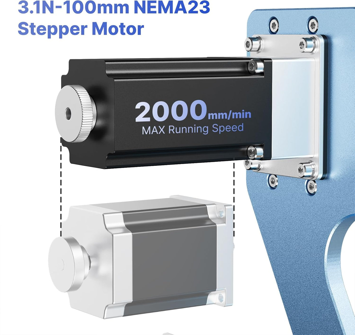 Genmitsu CNC-Maschine PROVerXL 6050 Plus: 3-Achsen-Fräsen, Metall, Holz, Acryl, GRBL-Steuerung, 600 x 500 x 115 mm, Dual-Band, App-Steuerung